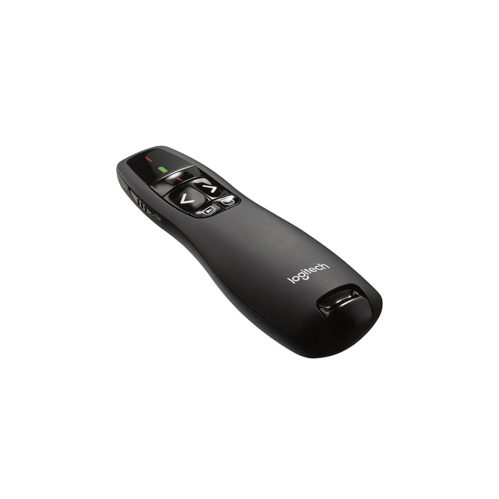 Apresentador Sem Fio Logitech R400 com Laser Vermelho USB 910-001354